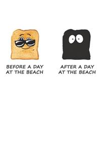 Before A Day At The Beach - After A Day At The Beach