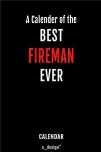 Calendar for Firemen / Fireman