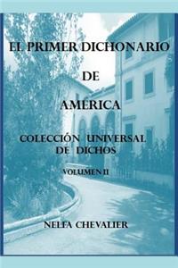 El Primer Dichonario de America II
