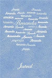 Personalized Journal - Amanda