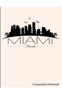 Miami Florida Composition Notebook