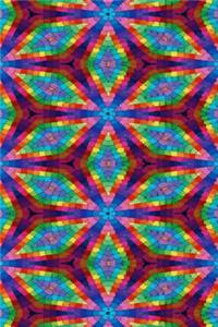 2019 Weekly Planner Colorful Kaleidoscope Design 134 Pages