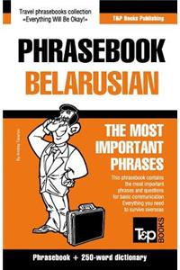 English-Belarusian Phrasebook and 250-Word Mini Dictionary