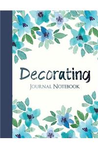 Decorating Journal Notebook