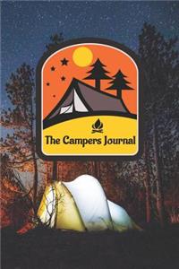 The Campers Journal: Record Your Camping Adventures for Future Trips Includes Writing Prompts