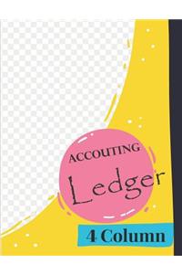 Accounting Ledger 4 Column