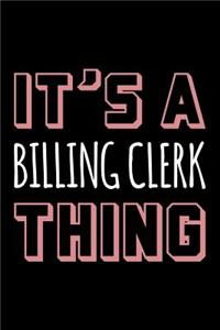 It's a Billing Clerk Thing