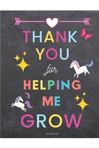 Teacher Appreciation Gifts Notebook