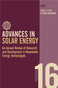 Advances in Solar Energy: Volume 16