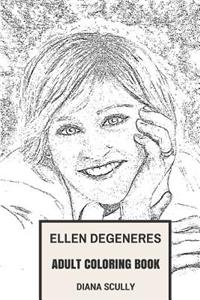 Ellen Degeneres Adult Coloring Book