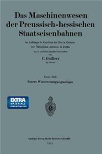 Neuere Wasserversorgungsanlagen Der Preussisch-Hessischen Staatseisenbahnen