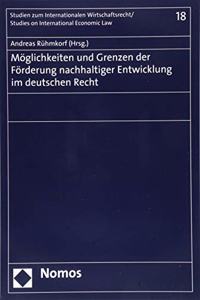 Nachhaltige Entwicklung Im Deutschen Recht