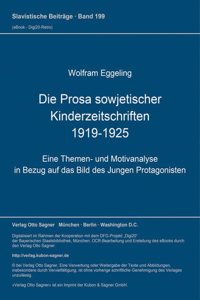 Die Prosa sowjetischer Kinderzeitschriften (1919-1925)