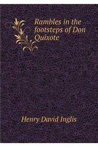 Rambles in the Footsteps of Don Quixote