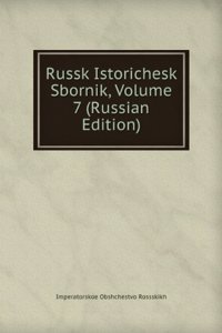 RUSSK ISTORICHESK SBORNIK VOLUME 7 RUSS