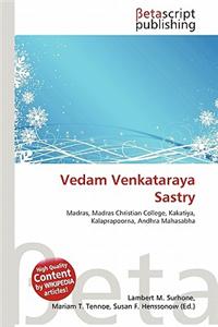 Vedam Venkataraya Sastry