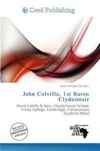 John Colville, 1st Baron Clydesmuir