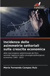 Incidenza delle asimmetrie settoriali sulla crescita economica