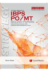 A Unique Approach To Ibps–Po/Mt Solved Papers Common Written Examination (Cwe) Probationary Officers/Management Trainees