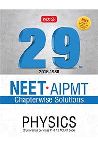 29 Years NEET-AIPMT Chapterwise Solutions - Physics