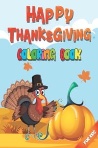 Happy Thanksgiving Coloring Book