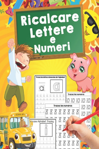 Ricalcare Lettere e Numeri