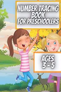 Number Tracing Book For Preschoolers Ages 3 - 5