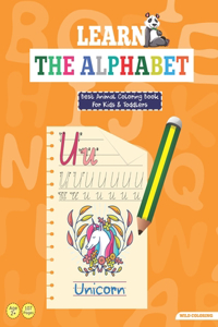 Best Animal Coloring Book For Kids & Toddlers - Learn The Alphabet