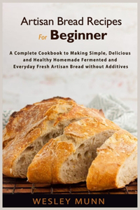 Artisan Bread Recipes For Beginner