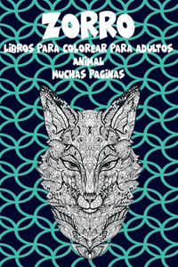 Libros para colorear para adultos - Muchas páginas - Animal - Zorro