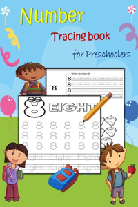 Number Tracing Book for Preschoolers