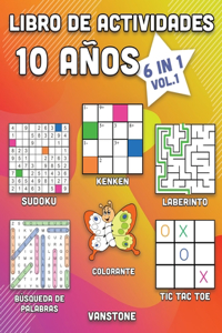 Libro de actividades 10 años