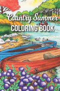 Country Summer Coloring Book