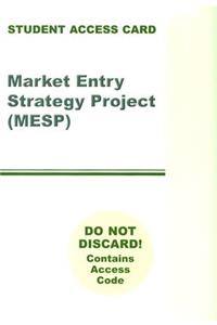 Market Entry Strategy Project Access Code Card