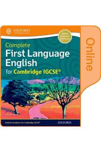 Complete First Language English for Cambridge Igcserg