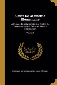 Cours De Géométrie Élémentaire