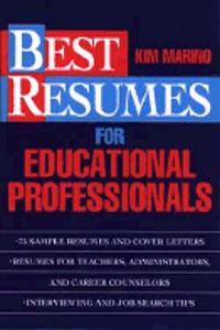 Best Resumes For Edctl Professionals