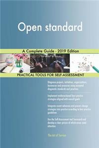 Open standard A Complete Guide - 2019 Edition