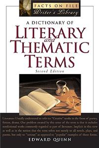 Dictionary of Literary and Thematic Terms, Second Edition