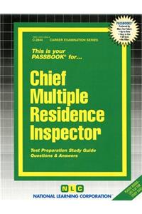Chief Multiple Residence Inspector