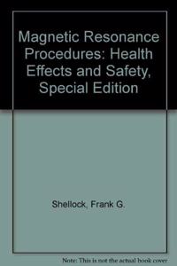 Magnetic Resonance Procedures