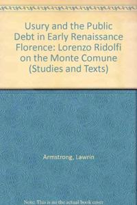 Usury and the Public Debt in Florence