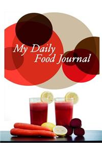 My Daily Food Journal.