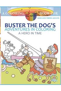 Buster the Dog's Adventures in Coloring Book