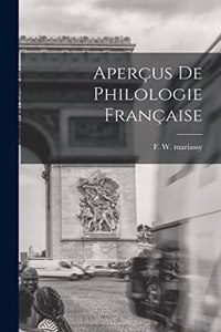 Aperçus de Philologie Française