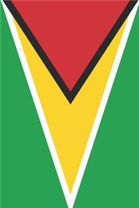 Guyana Flag Notebook - Guyanese Flag Book - Guyana Travel Journal