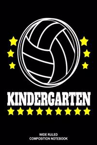 Kindergarten Wide Ruled Composition Notebook