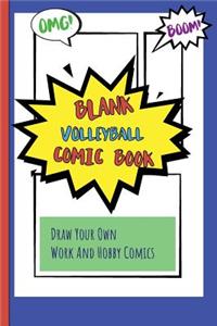 Blank Volleyball Comic Book