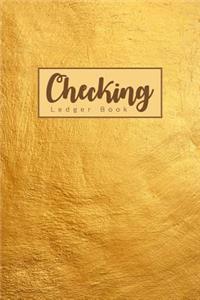 Checking Ledger Book
