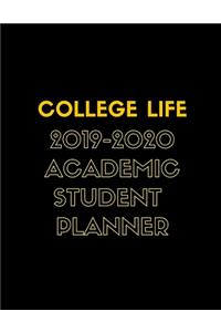 College Life 2019-2020 Academic Student Planner